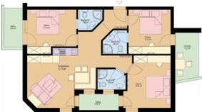 Grundriss Appartement Bernstein