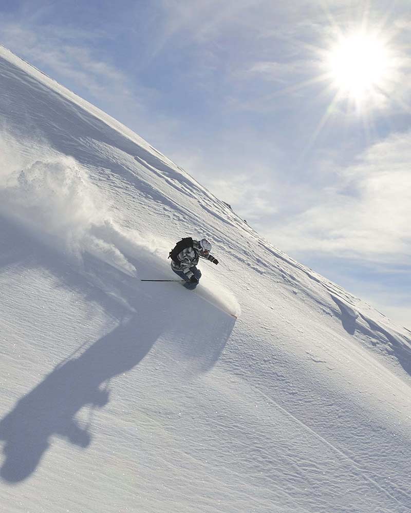 Skifahrer in Fiss Ladis