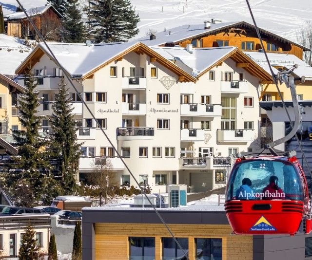 Aparthotel Alpendiamant Außenansicht